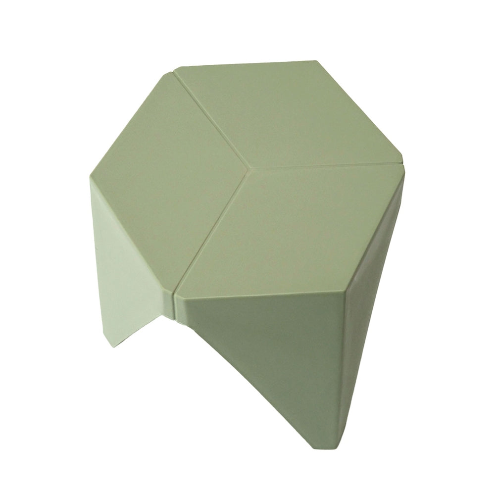 Artiss 4PC Puzzle Stool Bar Stools Stackable Green AI-PP-STOOL-T-GRX4