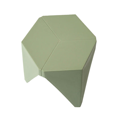 Artiss 4PC Puzzle Stool Bar Stools Stackable Green AI-PP-STOOL-T-GRX4