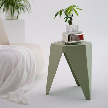 Artiss 4PC Puzzle Stool Bar Stools Stackable Green AI-PP-STOOL-T-GRX4