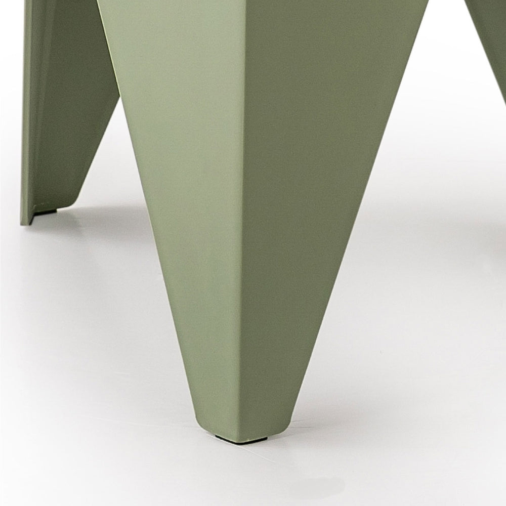 Artiss 4PC Puzzle Stool Bar Stools Stackable Green AI-PP-STOOL-T-GRX4