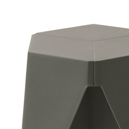 Artiss 2x Bar Stools Puzzle Plastic Foot Stool Grey AI-PP-STOOL-T-GY