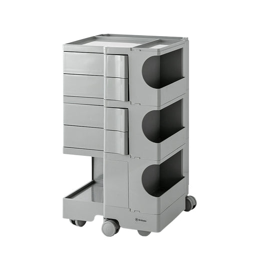 Artiss Storage Trolley Bedside Table 5 Tier Cart Boby Replica Grey AI-PP-TROLLEY-L-GY