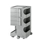 Artiss Storage Trolley Bedside Table 5 Tier Cart Boby Replica Grey AI-PP-TROLLEY-L-GY