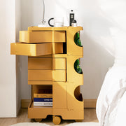 ArtissIn Storage Trolley Bedside Table 5 Tier Cart Boby Replica Yellow AI-PP-TROLLEY-L-YE