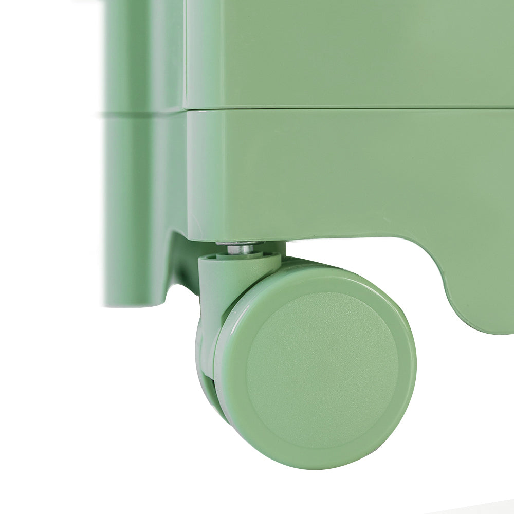 ArtissIn Storage Trolley Bedide Table 3 Tier Cart Boby Replica Green AI-PP-TROLLEY-S-GR