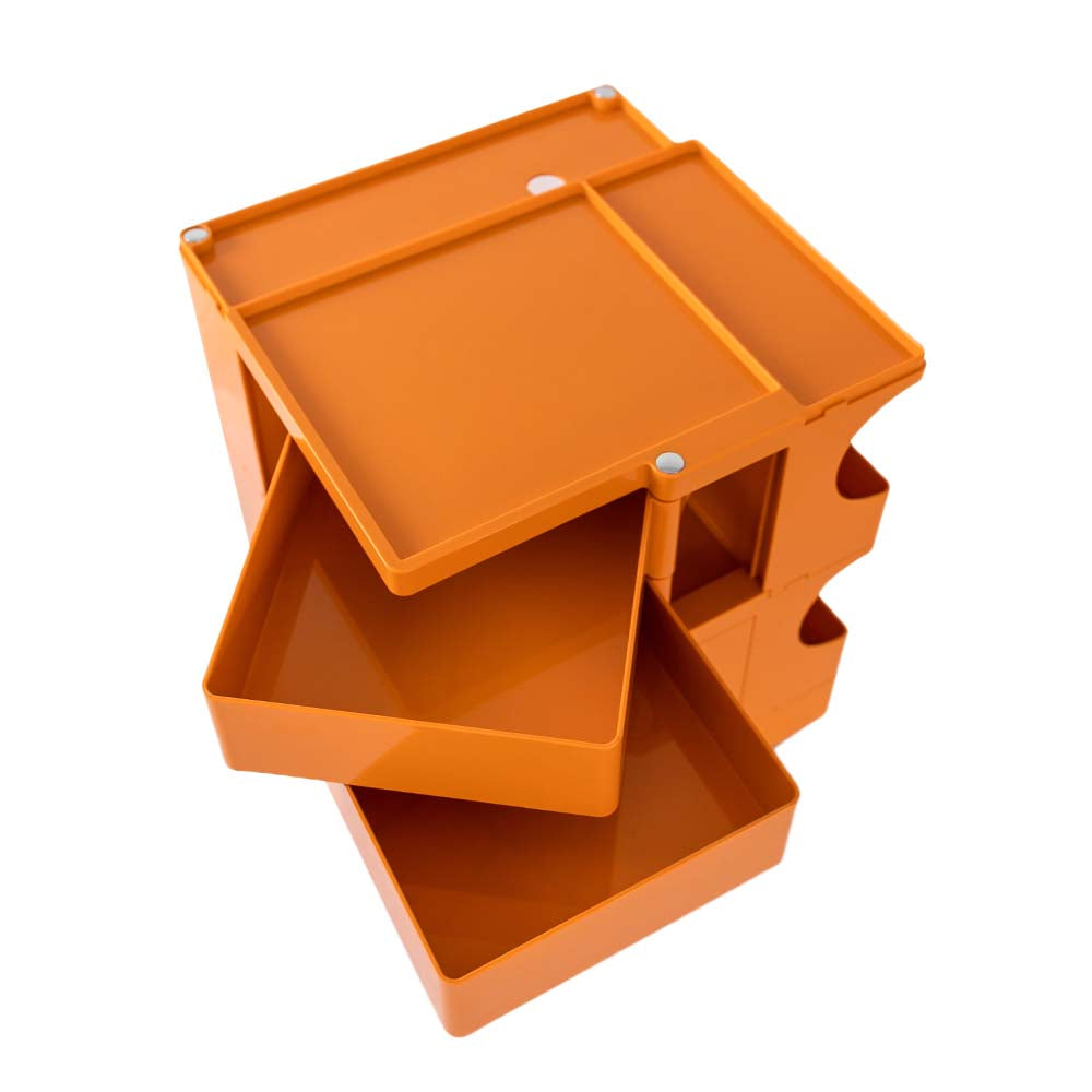 ArtissIn Storage Trolley Bedside Table 3 Tier Cart Boby Replica Orange AI-PP-TROLLEY-S-OR