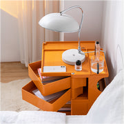 ArtissIn Storage Trolley Bedside Table 3 Tier Cart Boby Replica Orange AI-PP-TROLLEY-S-OR