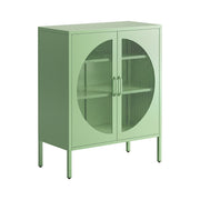 Artiss Buffet Sideboard Metal Cabinet - ELSA Green AI-SIDE-M-01-GN