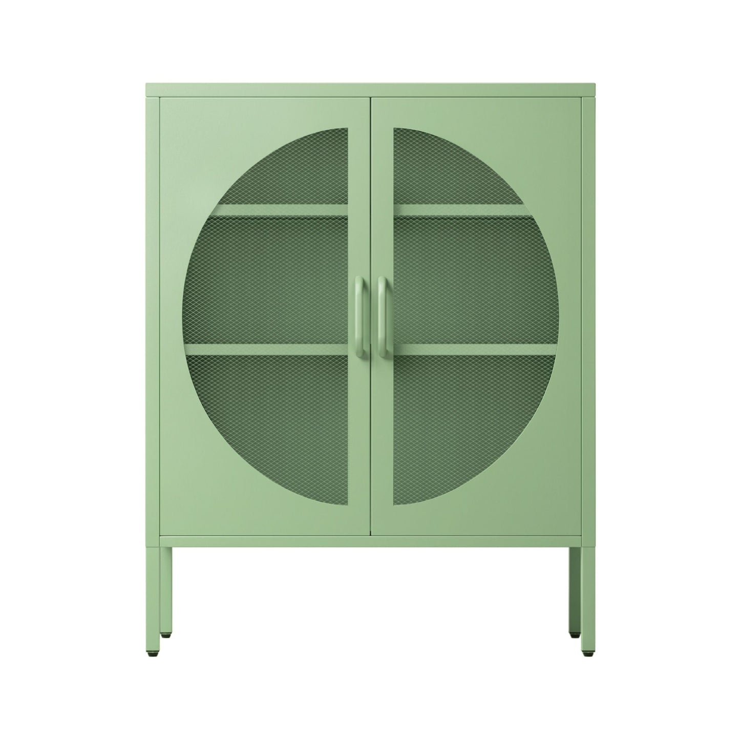Artiss Buffet Sideboard Metal Cabinet - ELSA Green AI-SIDE-M-01-GN