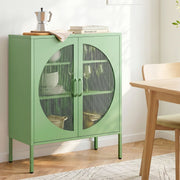 Artiss Buffet Sideboard Metal Cabinet - ELSA Green AI-SIDE-M-01-GN