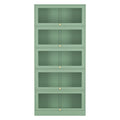 Artiss Buffet Sideboard Metal Cabinet - ELIA Green AI-SIDE-M-5D-02-GN-AB
