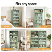 Artiss Buffet Sideboard Metal Cabinet - ELIA Green AI-SIDE-M-5D-02-GN-AB