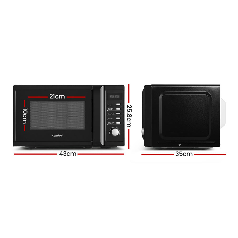 Comfee 20L Microwave Oven 700W Black AM720CPW(F)-PM-BK