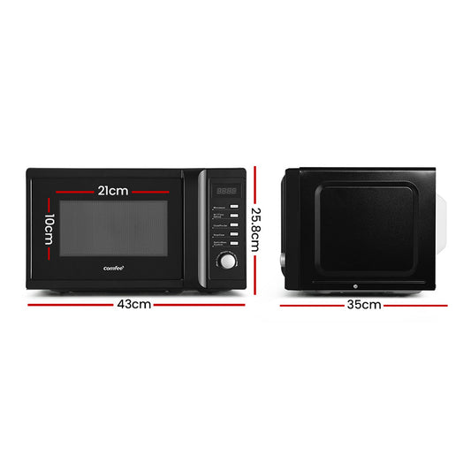Comfee 20L Microwave Oven 700W Black AM720CPW(F)-PM-BK