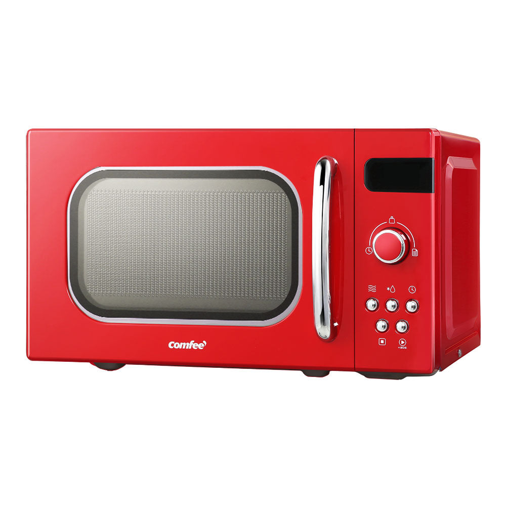 Comfee 20L Microwave Oven 800W Red AM820C2RA(F)-PM-RD