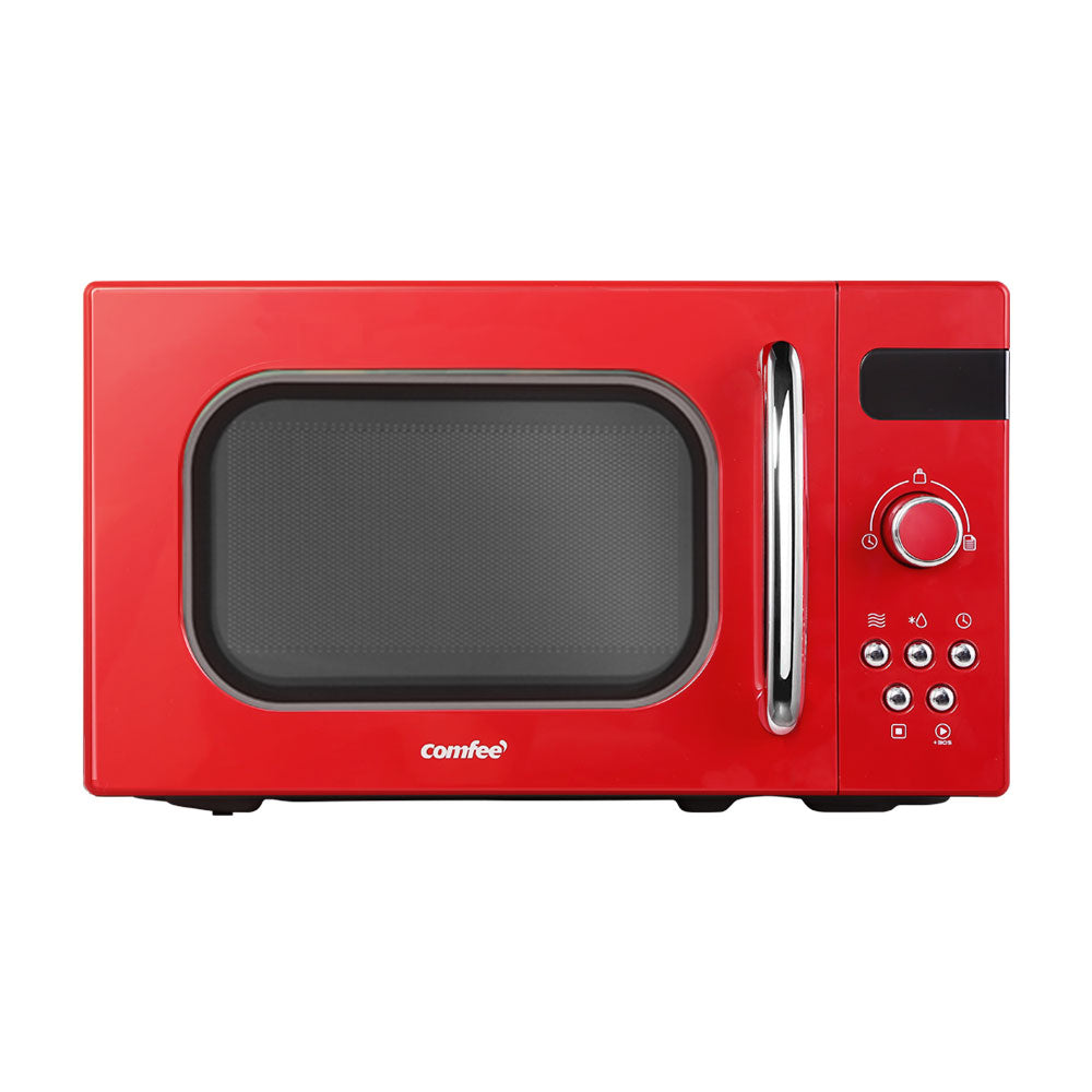 Comfee 20L Microwave Oven 800W Red AM820C2RA(F)-PM-RD