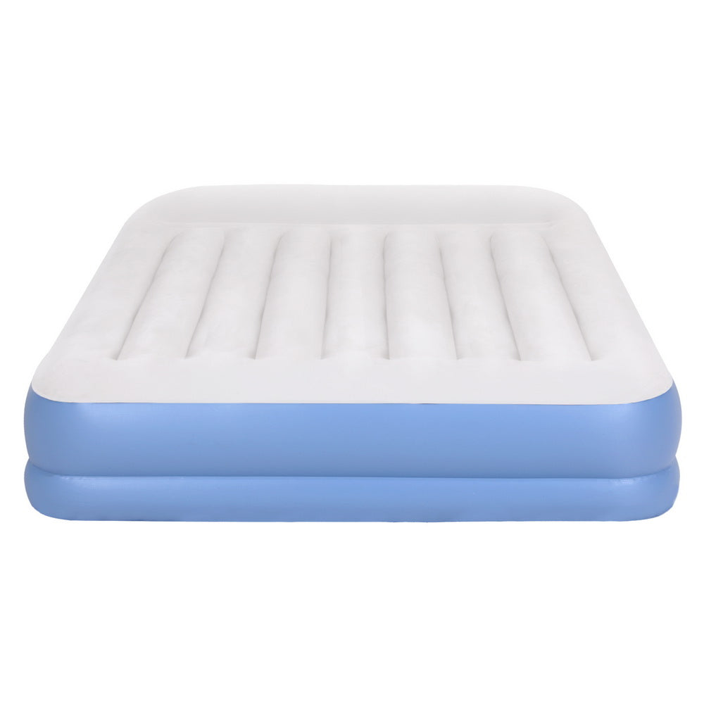 Weisshorn Air Mattress Queen Inflatable Bed 41cm Air bed AMAT-PLO02-41-Q-WHBL