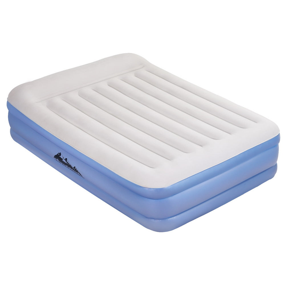 Weisshorn Air Mattress Queen Inflatable Bed 50cm Air bed AMAT-PLO02-50-Q-WHBL