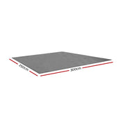 Weisshorn 3M X 2.5M Annex Matting Floor Mats Mesh Caravan Camping Annexe ANNEXE-MAT-3M-GREY-L