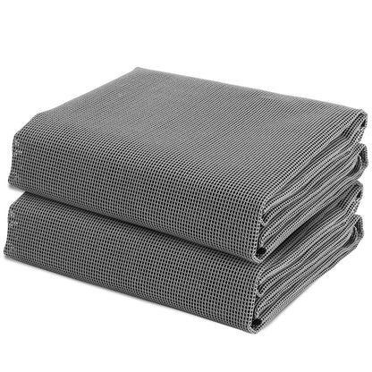Weisshorn 3M X 2.5M Annex Matting Floor Mats Mesh Caravan Camping Annexe 2pcs ANNEXE-MAT-3M-GREY-LX2