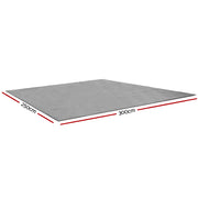 Weisshorn 3M X 2.5M Annex Matting Floor Mats Mesh Caravan Camping Annexe 2pcs ANNEXE-MAT-3M-GREY-LX2