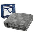 Weisshorn 4x2.5M Annex Matting 600GSM Floor Mats Hollow Design Mesh Caravan ANNEXE-MAT-4M-GREY