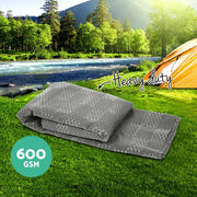 Weisshorn 4x2.5M Annex Matting 600GSM Floor Mats Hollow Design Mesh Caravan ANNEXE-MAT-4M-GREY