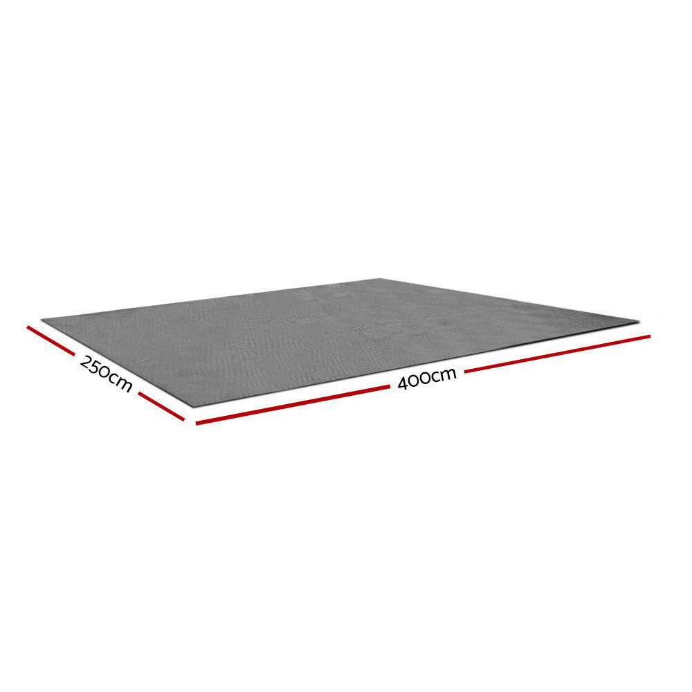 Weisshorn 4M X 2.5M Annex Matting Floor Mats Mesh Caravan Camping Annexe ANNEXE-MAT-4M-GREY-L