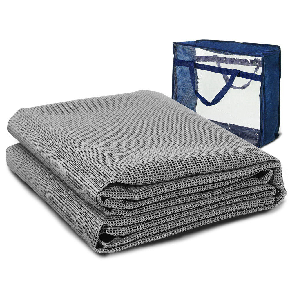 Weisshorn 7M X 2.5M Annex Matting Floor Mats Mesh Caravan Camping Annexe ANNEXE-MAT-7M-GREY-L