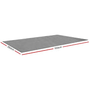 Weisshorn 7M X 2.5M Annex Matting Floor Mats Mesh Caravan Camping Annexe ANNEXE-MAT-7M-GREY-L