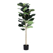 Artiss 150cm Artificial Fiddle Tree Faux Trees Indoor Decor Artificial Plants Lifelike Plant 1.5M AP-TREE-FIDDLE-150