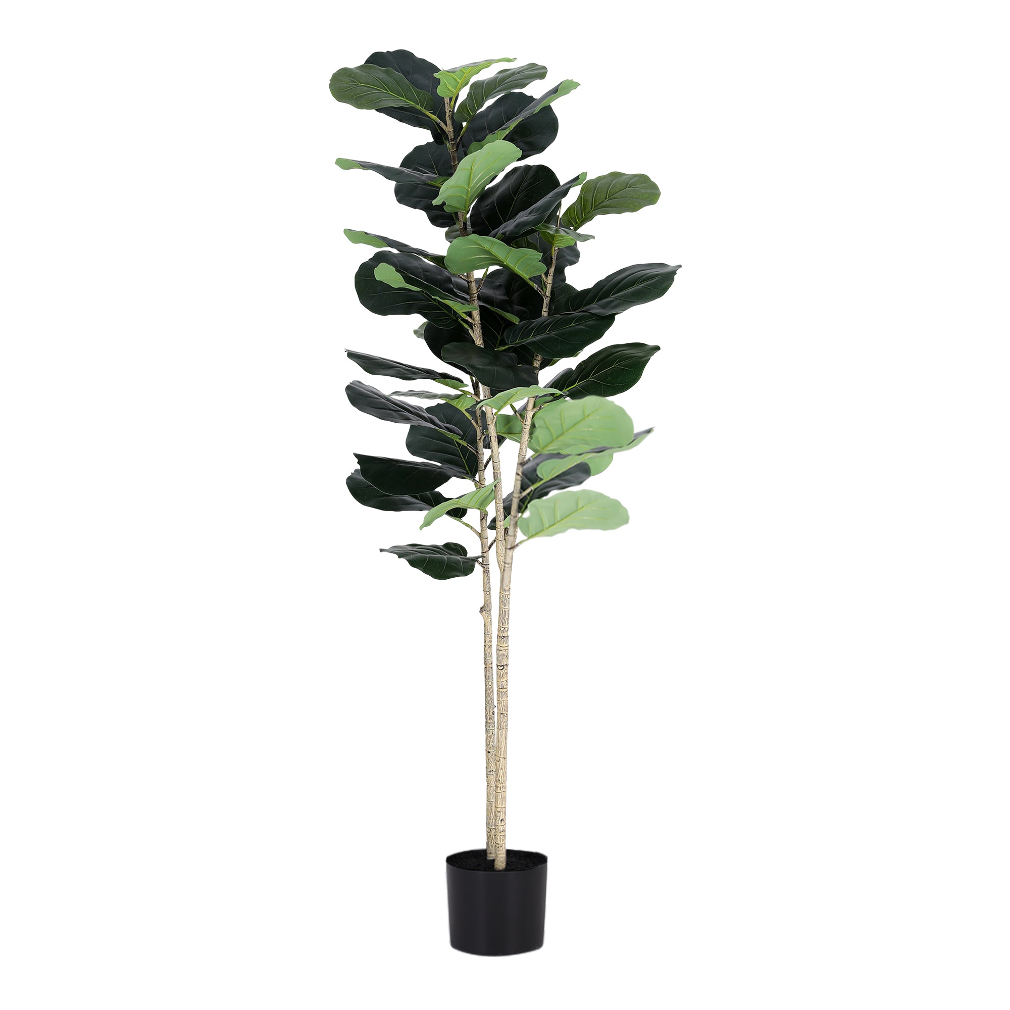 Artiss 150cm Artificial Fiddle Tree Faux Trees Indoor Decor Artificial Plants Lifelike Plant 1.5M AP-TREE-FIDDLE-150
