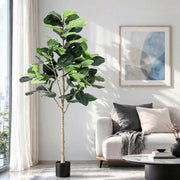 Artiss 180cm Artificial Fiddle Tree Faux Trees Indoor Decor Artificial Plants Lifelike Plant 1.8M AP-TREE-FIDDLE-180