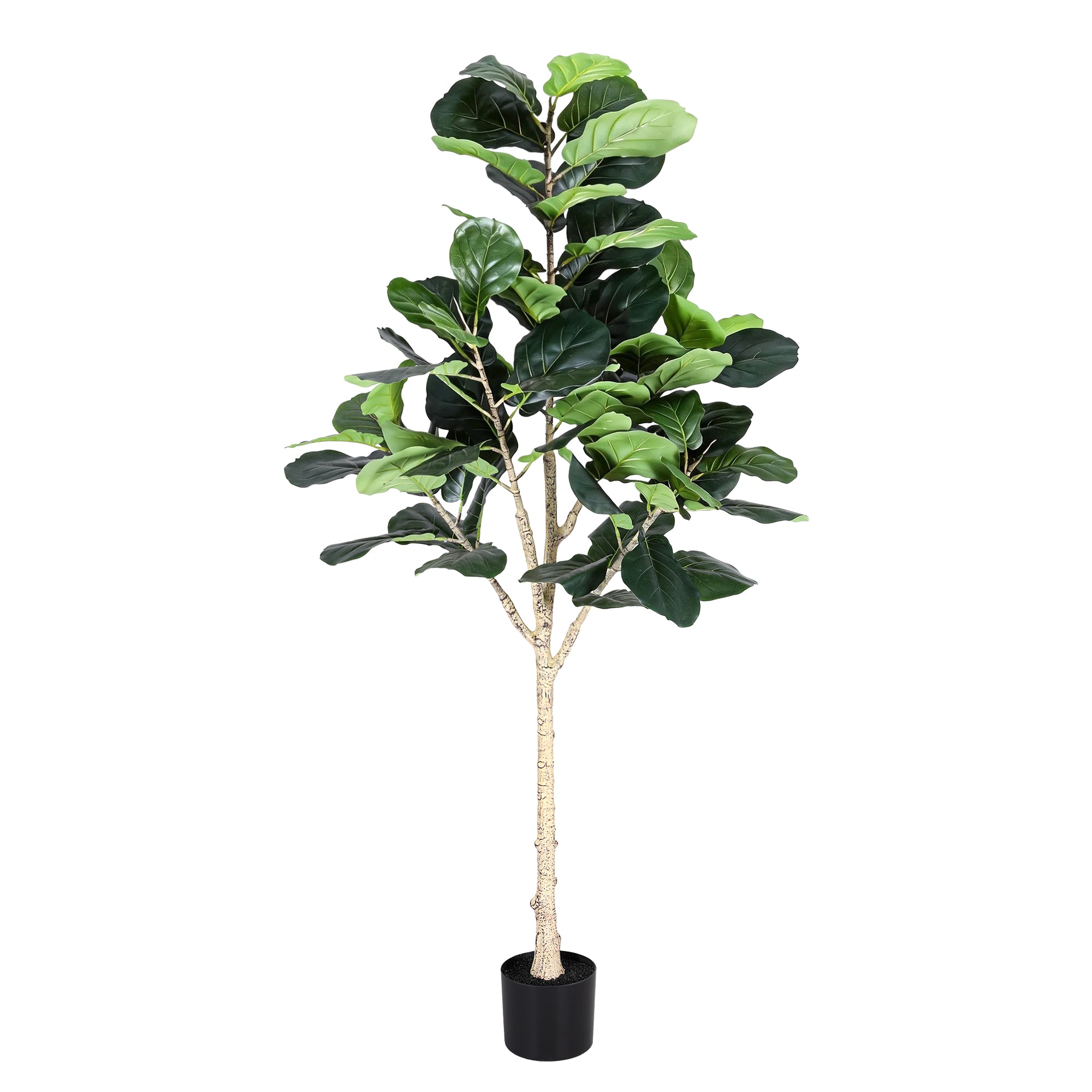 Artiss 180cm Artificial Fiddle Tree Faux Trees Indoor Decor Artificial Plants Lifelike Plant 1.8M AP-TREE-FIDDLE-180
