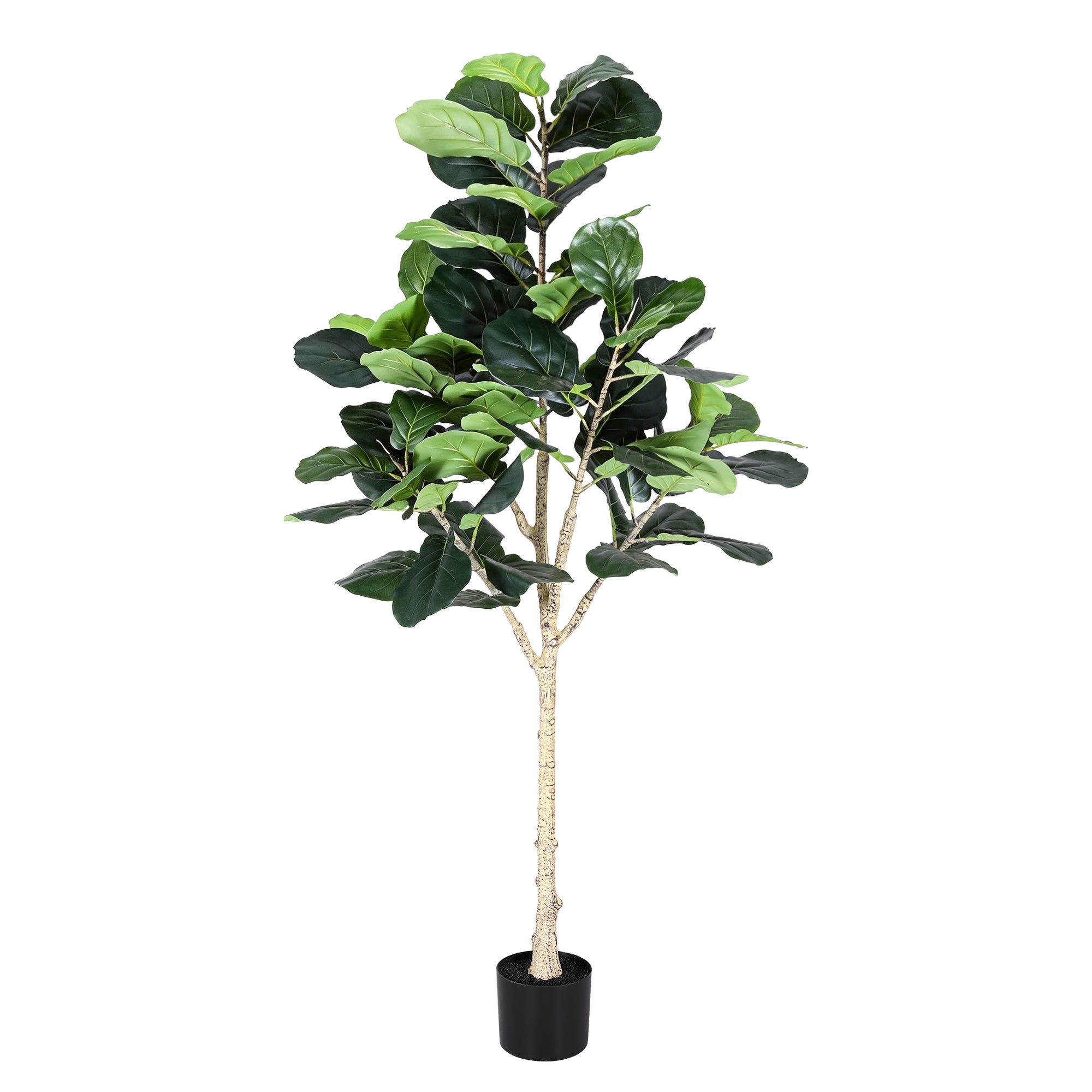Artiss 180cm Artificial Fiddle Tree Faux Trees Indoor Decor Artificial Plants Lifelike Plant 1.8M AP-TREE-FIDDLE-180