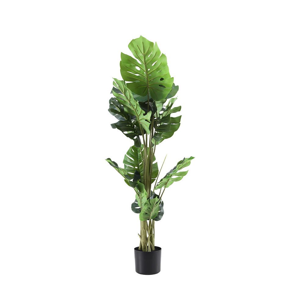 Artiss 140cm Artificial Monstera Tree Faux Trees Indoor Decor Artificial Plants Lifelike Plant 1.4M AP-TREE-MONS-140