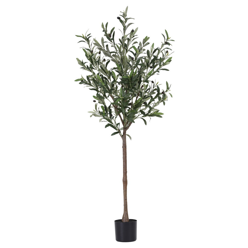 Artiss 155cm Artificial Olive Tree Faux Trees Indoor Decor Artificial Plants Lifelike Plant AP-TREE-OLIVE-155