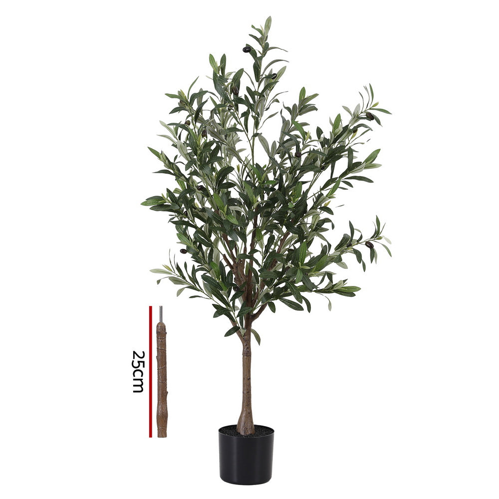 Artiss 155cm Artificial Olive Tree Faux Trees Indoor Decor Artificial Plants Lifelike Plant AP-TREE-OLIVE-155