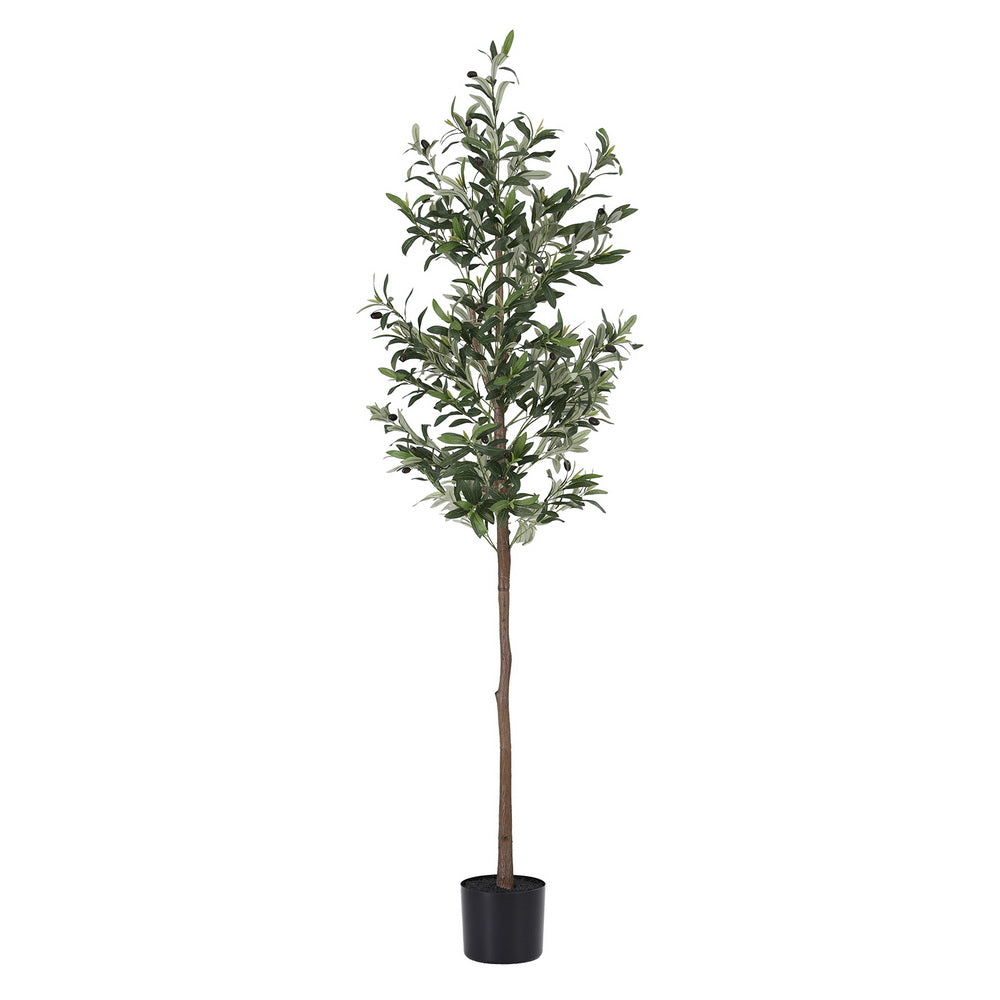 Artiss 180cm Artificial Olive Tree Faux Trees Indoor Decor Artificial Plants Lifelike Plant 1.8M AP-TREE-OLIVE-180