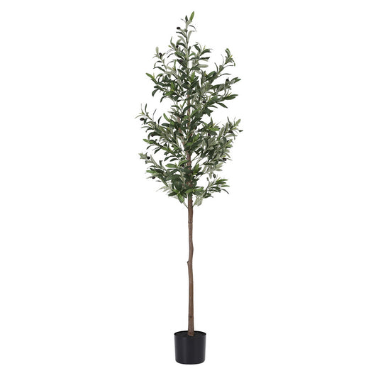 Artiss 180cm Artificial Olive Tree Faux Trees Indoor Decor Artificial Plants Lifelike Plant 1.8M AP-TREE-OLIVE-180