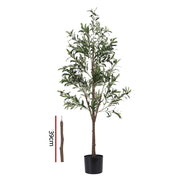 Artiss 180cm Artificial Olive Tree Faux Trees Indoor Decor Artificial Plants Lifelike Plant 1.8M AP-TREE-OLIVE-180
