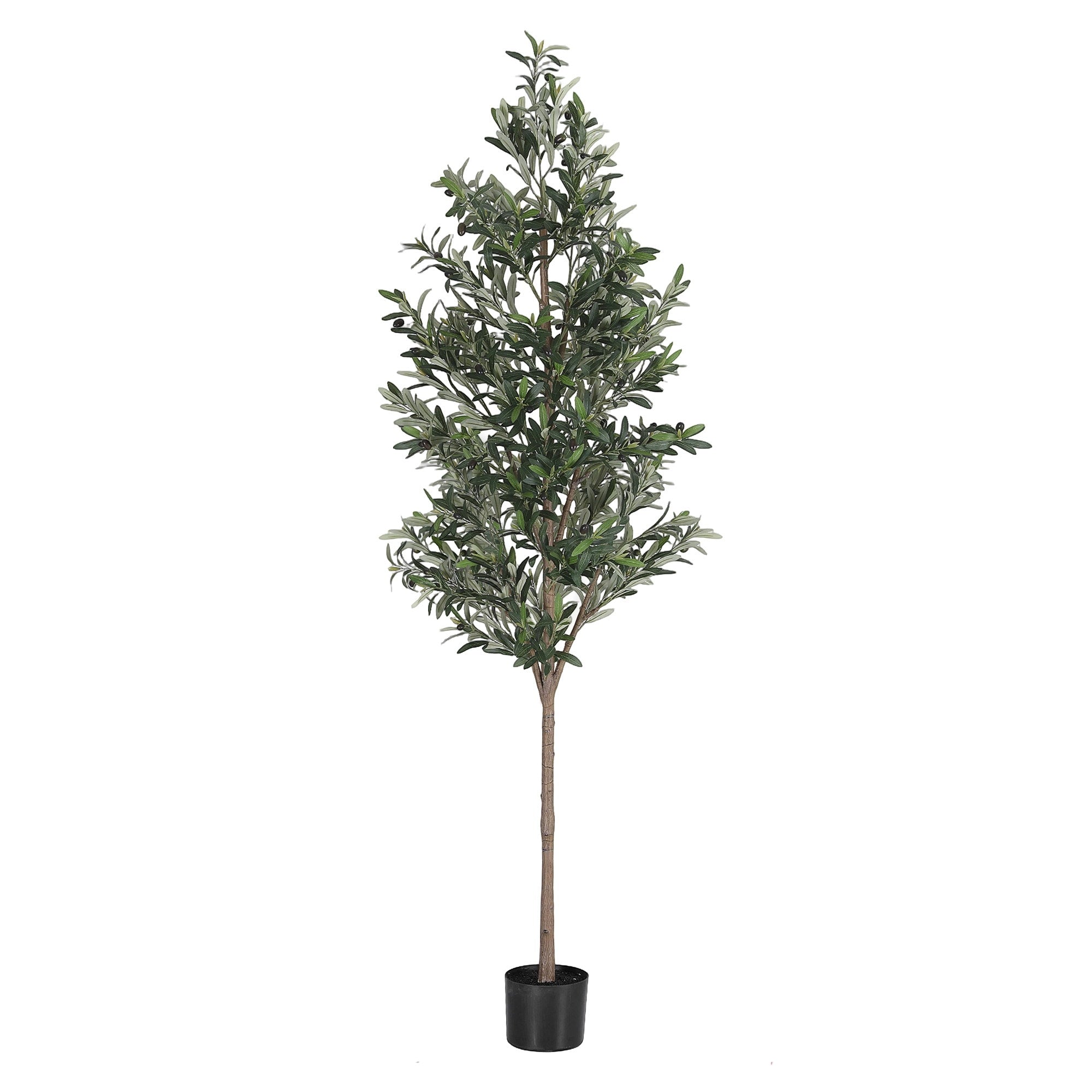 Artiss 210cm Artificial Olive Tree Faux Trees Indoor Decor Artificial Plants Lifelike Plant 2.1M AP-TREE-OLIVE-210