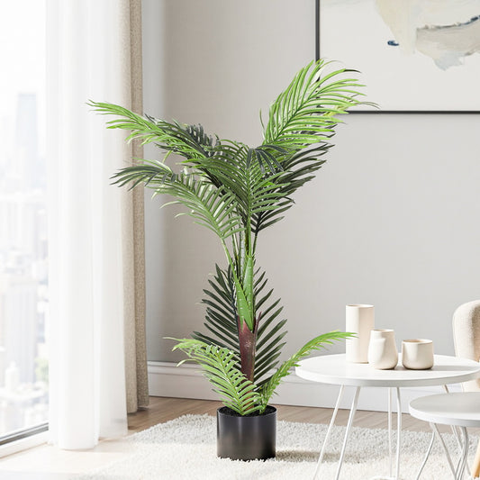 Artiss 100cm Artificial Palm Tree Faux Trees Indoor Decor Artificial Plants Lifelike Plant AP-TREE-PALM-100