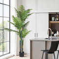 Artiss 180cm Artificial Palm Tree Faux Trees Indoor Decor Artificial Plants Lifelike Plant 1.8M AP-TREE-PALM-180