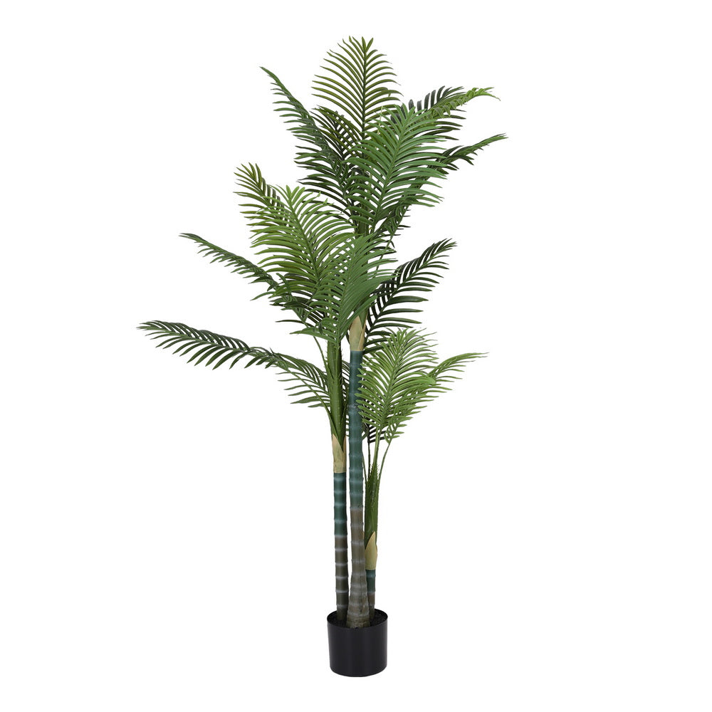 Artiss 180cm Artificial Palm Tree Faux Trees Indoor Decor Artificial Plants Lifelike Plant 1.8M AP-TREE-PALM-180