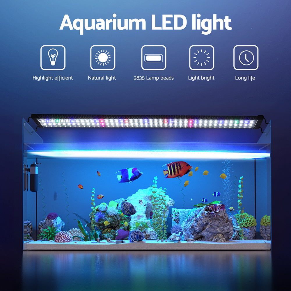 i.Pet Aquarium Light Full Spectrum 90CM Aqua Plant Fish Tank Lamp AQUAR-LT-90-BK