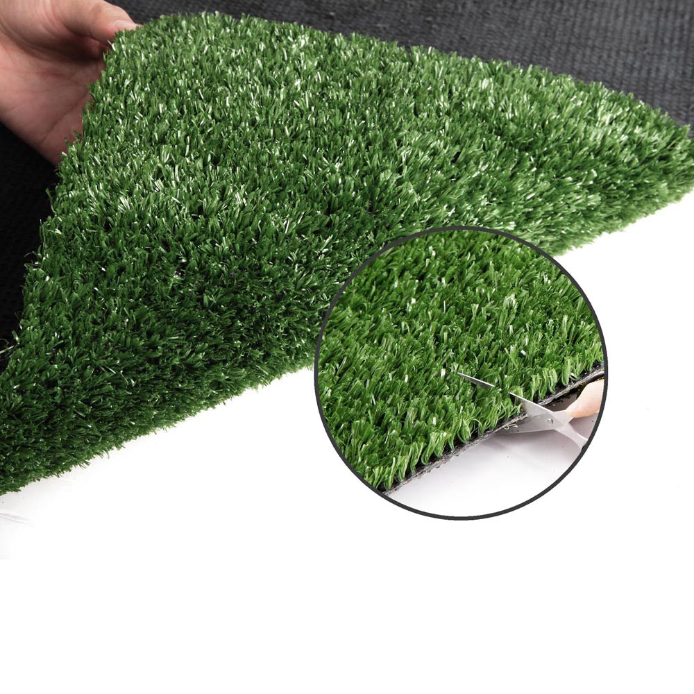 Prime Turf Artificial Grass 1mx20m 17mm Synthetic Fake Lawn Turf Plant Plastic Olive AR-GRASS-15-120M-OL
