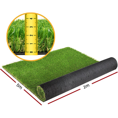 Prime Turf Artificial Grass 30mm 2mx5m Synthetic Fake Lawn Turf Plastic Plant 4-coloured AR-GRASS-30-205M-4C