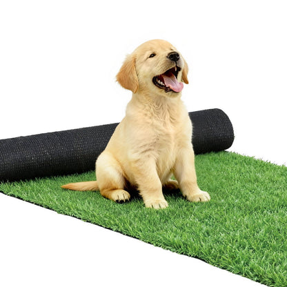 Prime Turf Artificial Grass Turf Rug Fake Grass 2 Rolls 15mm Height 50cm x 2m Indoor Outdoor Synthetic Grass AR-GRASS-50X200-OL