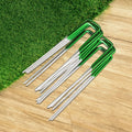 Prime Turf Artificial Grass Synthetic Pins 100pcs Turf Pegs Heavy Duty Weed Mat Stakes Landscape AR-GRASS-PINS-100